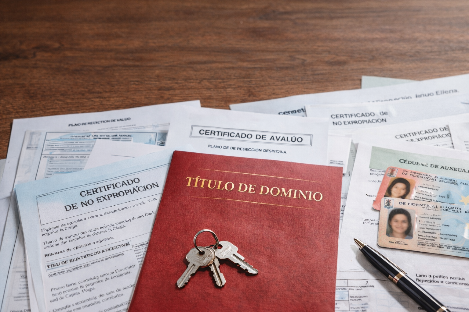 Documentos necesarios para vender una propiedad en Chile