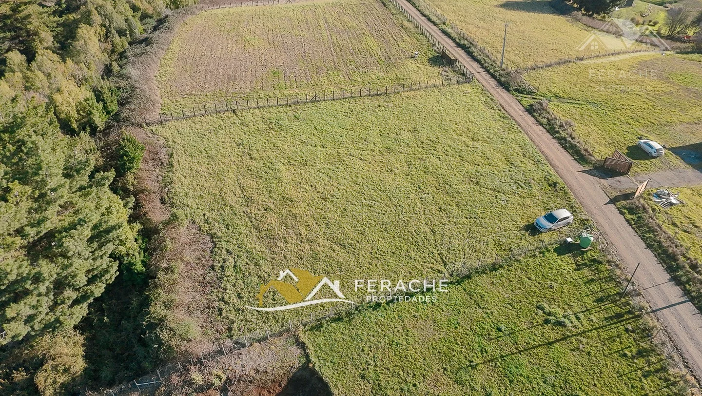 Parcela de 6.300 m² a solo 5 minutos de La Unión, con amplio sector plano y acceso controlado, La Unión